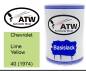 Preview: Chevrolet, Lime Yellow, 40 (1974): 500ml Lackdose, von ATW Autoteile West.